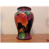 Image 6 : Three Decorative Vases: Moorcroft, Royal Stanley, and Frosted Glass