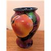 Image 7 : Three Decorative Vases: Moorcroft, Royal Stanley, and Frosted Glass
