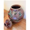 Image 5 : Ceramic Sake Set With Studio Pottery Bottle