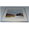 Image 1 : Framed Watercolour Landscape by Helen Davies