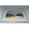Image 3 : Framed Watercolour Landscape by Helen Davies