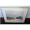 Image 4 : Framed Watercolour Landscape by Helen Davies