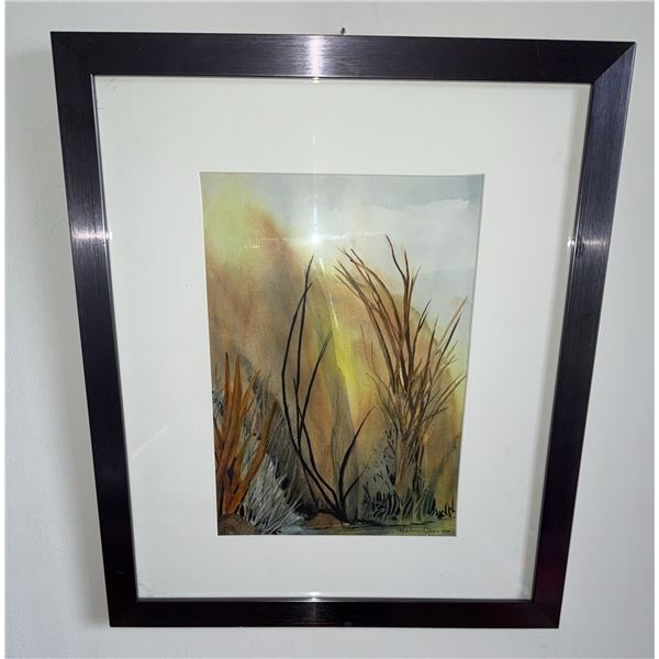 Helen Davies Original Works - Framed Watercolour Landscape