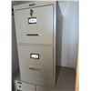 Image 4 : Four Metal Two-Drawer Filing Cabinets by Commander
