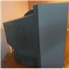 Image 5 : Panasonic CRT Colour Television w/ Teak Cabinet, Manual, and Remote