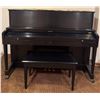 Image 1 : Baldwin Hamilton Upright Piano with Bench and Sheet Music