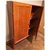 Image 10 : Teak Cabinet with Double Doors and Internal Shelves, 104 cm x 90 cm x 35 cm