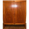 Image 1 : Teak Cabinet with Double Doors and Internal Shelves, 104 cm x 90 cm x 35 cm