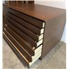 Image 6 : Six-Drawer Woodgrain Laminate Dresser