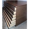 Image 8 : Six-Drawer Woodgrain Laminate Dresser