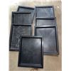 Image 1 : 7 Black Plastic Utility Trays