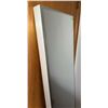 Image 4 : Rectangular Full-Length Mirror with White Frame