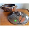 Image 7 : Studio Pottery Serving Pieces and Wood Plates