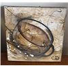 Image 3 : Chelsea Davis Acrylic Artworks and Framed Watercolour Print, Set of 3