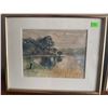 Image 4 : Framed Eric Tonkin Watercolour Landscapes