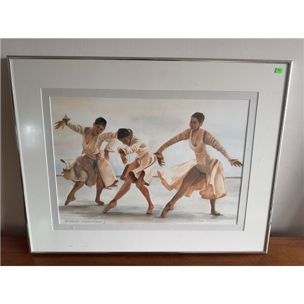 Isabelle Kleparchuk Framed Print 'The Dancers' 14" x 20"