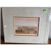 Image 1 : Matted Print "Sunday Night" by Alan Grant