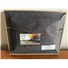 Image 5 : Two Jan Fraser Artworks: Framed Mixed Media and Unframed Watercolour Seascape
