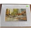 Image 2 : Two D. Congher Watercolour Landscape Paintings Matted