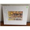 Image 1 : Watercolour Landscape Paintings Depicting Forest and Lake Scenes