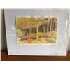 Image 2 : Watercolour Landscape Paintings Depicting Forest and Lake Scenes