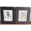 Image 1 : Two Edgar F. Jones Limited Edition Owl Prints with Measurements
