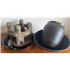 Image 1 : Four Ceramic Items Including Circle of Friends Sculpture and Signed Bowl
