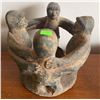 Image 2 : Four Ceramic Items Including Circle of Friends Sculpture and Signed Bowl
