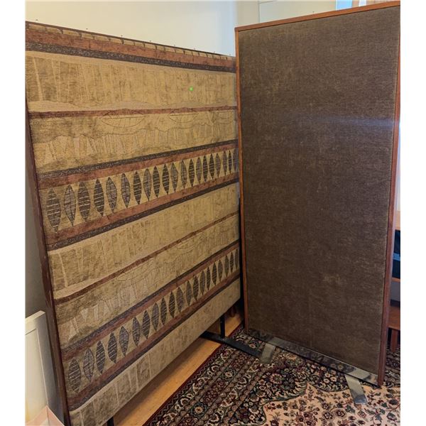 Fabric-Covered Room Dividers/Partitions