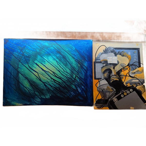 Helen Davie's Original Works - Oil On Canvas 14x18 Inches