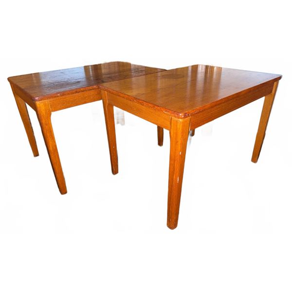 Vintage Teak Twin Side Tables