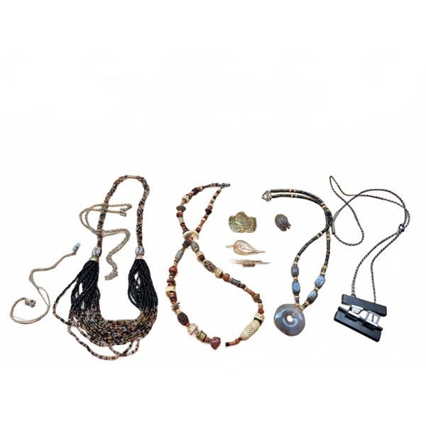 Costume and Beaded Jewellery Lot
