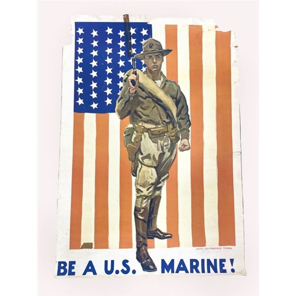 James Montgomery Flagg - WWI Recruiting Poster