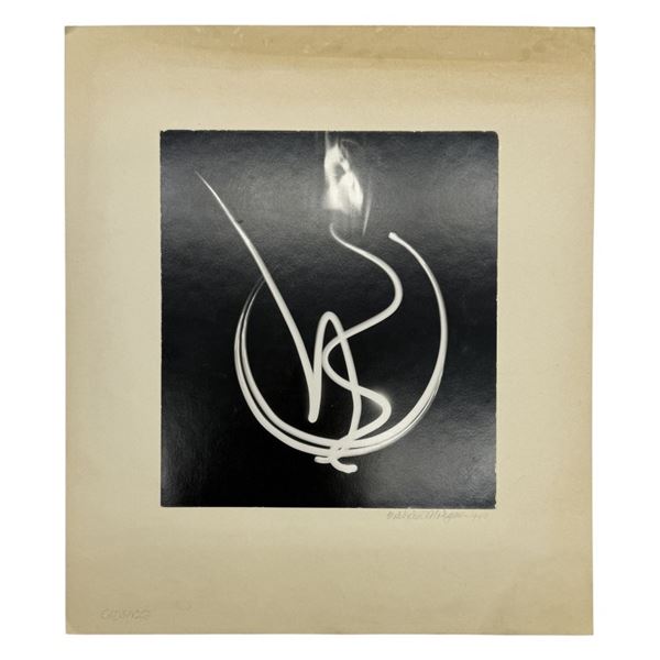Barbara Morgan - Light Drawing Photograph
