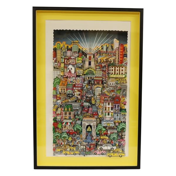 Charles Fazzino - NYC 3-D Pop Art DX Serigraph