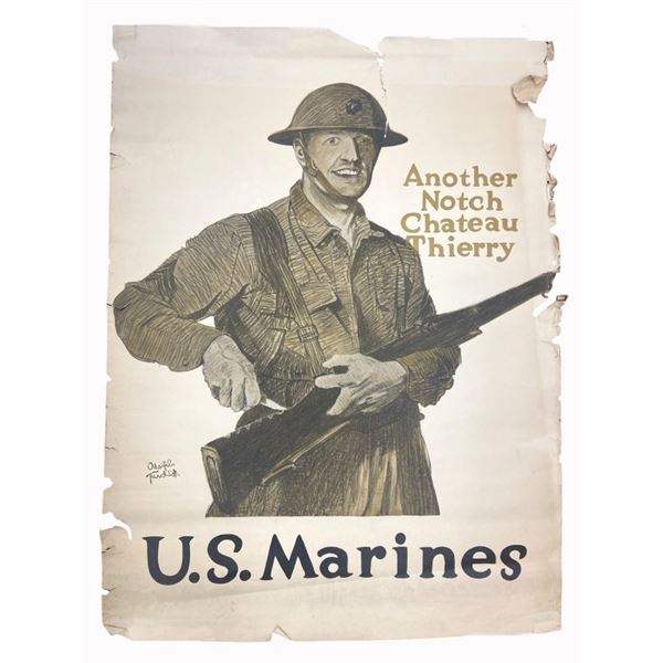 WWI Marine Corps Recruitment Poster