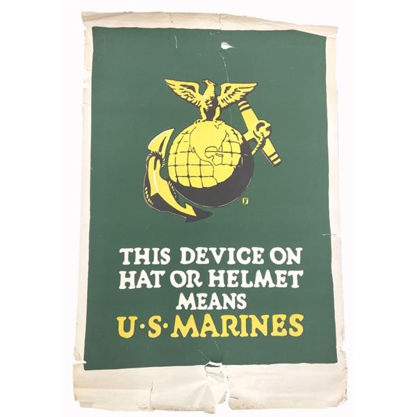 Charles Buckles Falls - WWI USMC Poster