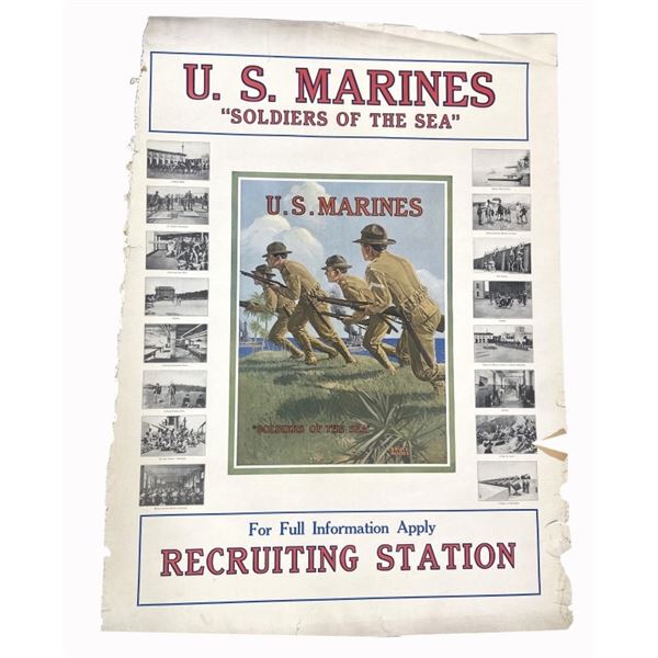 USMC WWI Recruitment Poster