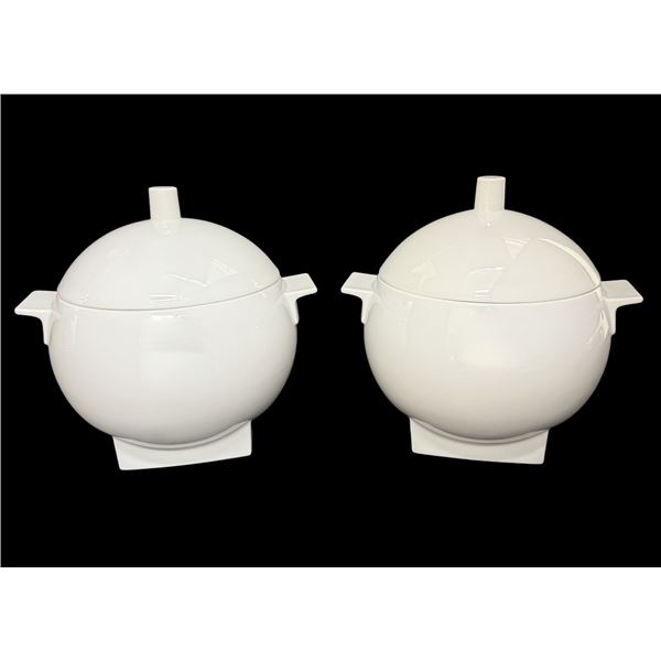 Aldo Rossi Rosenthal "Il Faro" Covered Bowls