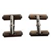 Image 4 : GTP 18K Gold & Sterling French Cufflinks