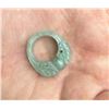 Image 5 : Two Piece Jade Lot: Ring & Pendant