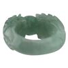 Image 6 : Two Piece Jade Lot: Ring & Pendant