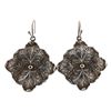 Image 1 : Buccellati Sterling Blossom Flower Drop Earrings