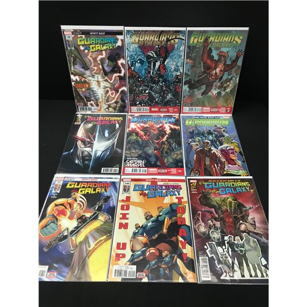 LOT OF 10 GUARDIANS OF THE GALAXY COMICS - MARVEL COMICS