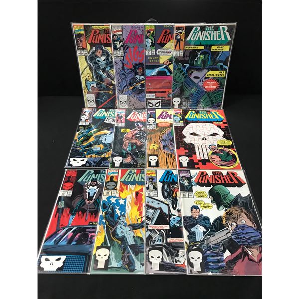 LOT OF 12 PUNISHER COMICS - MARVEL COMICS