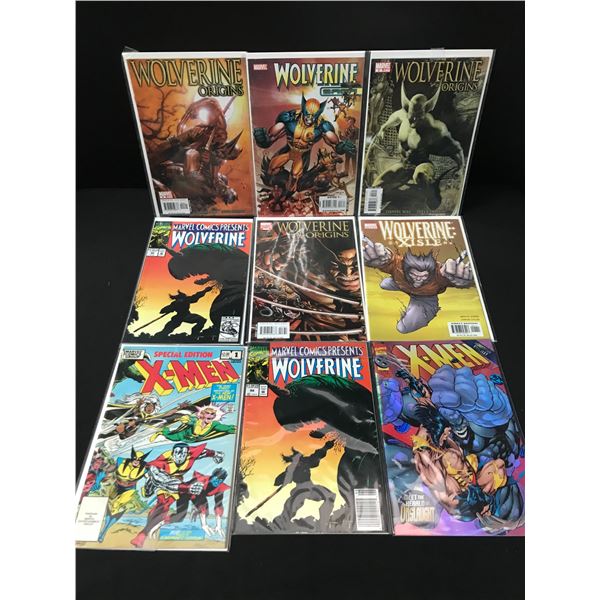 LOT OF 12 MIXED TITLE COMICS - MARVEL COMICS
