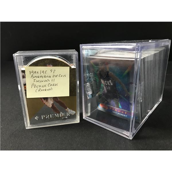 1994-95 SP RIO CUTS BASKETBALL TRADING CARDS - INCLUDING 11 ROOKIES