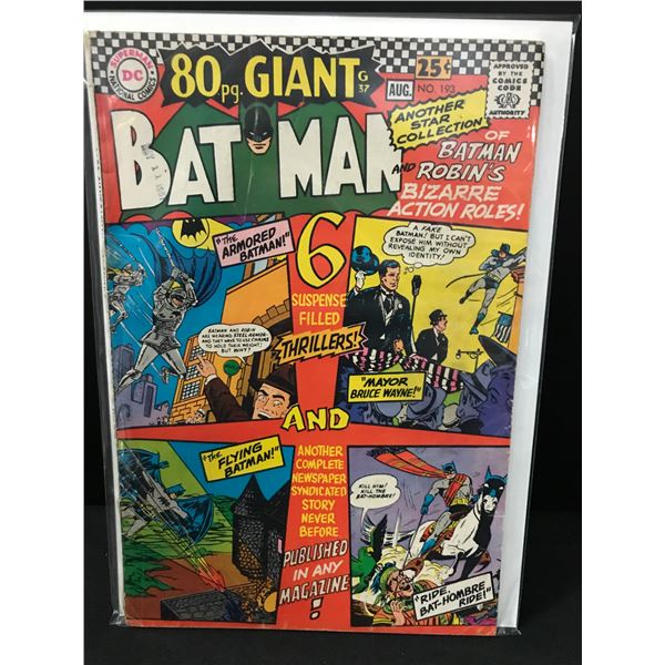 BATMAN #193 - DC COMICS