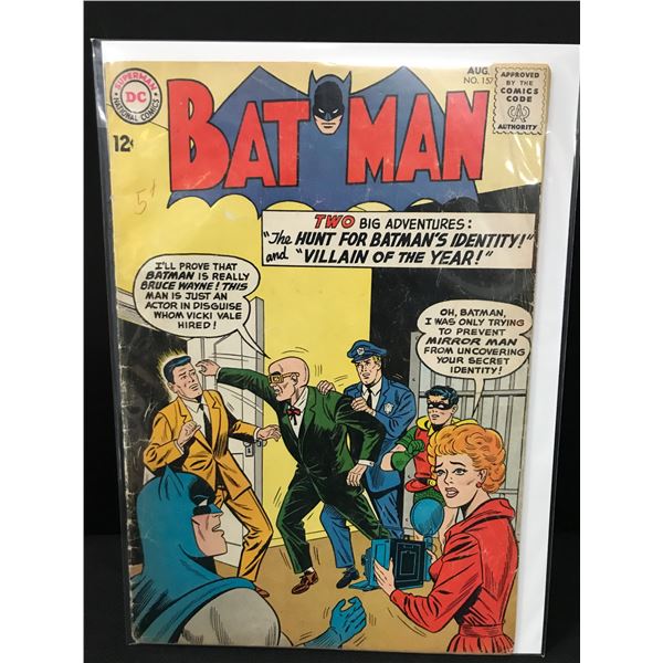 BATMAN #157 - DC COMICS