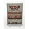 Image 2 : TOPPS NETFLIX STRANGER THINGS OFFICER CALLAHAN POLICE PATCH TRADING CARD